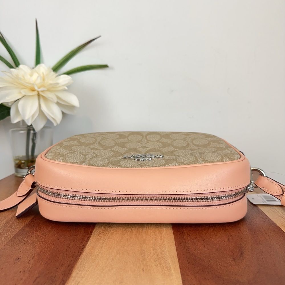 NWT Coach Jamie Camera‎ Bag In Signature Canvas - Picture 4 of 7